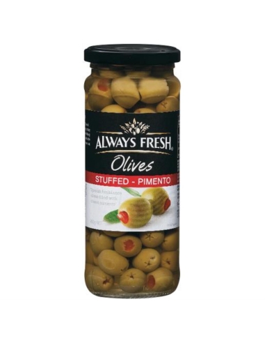 Always Fresh Gevulde Spaanse Olijven 450g