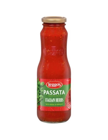 Leggos Passata Italiaanse Kruiden 700g