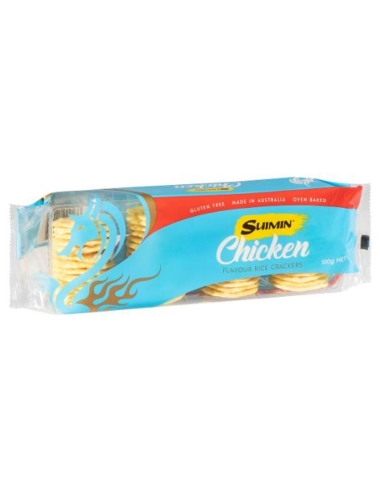 Suimin Chicken Rice Crackers 100gm x 12