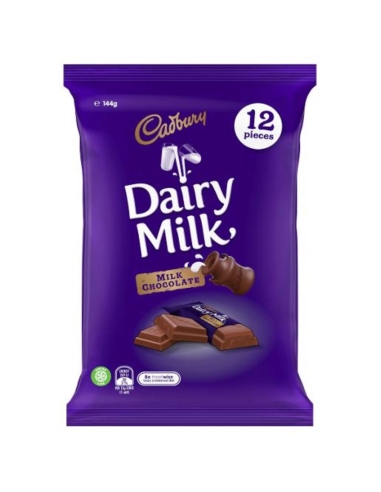 Cadbury Milchschokolade-Teilepackung 144 g x 14
