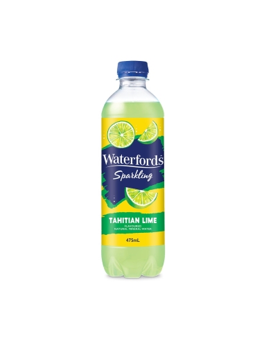 Waterfords Sparkling Tahitian Lime 475ml x 20