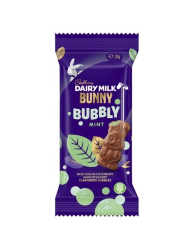 Cadbury Mint Bubbly Bunny 32 g x 40
