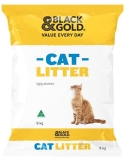 Black & Gold Cat Litter 9kg x 1