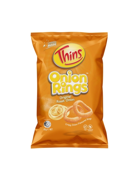 Thins Anello di cipolla arrosto originale di cipolla 85g x 12