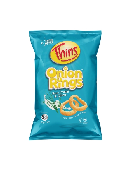 Thins 酸奶油香葱洋葱圈 85g x 12