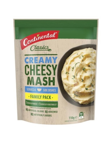 Continental Classic Cheesy Potato Mash 110gm x 6