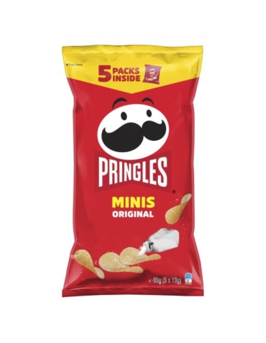 Pringles Oryginalne chipsy 5 x 19 gm x 12