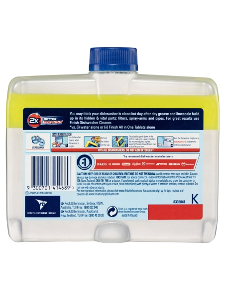 Finish Detergente per lavastoviglie al limone 250 ml