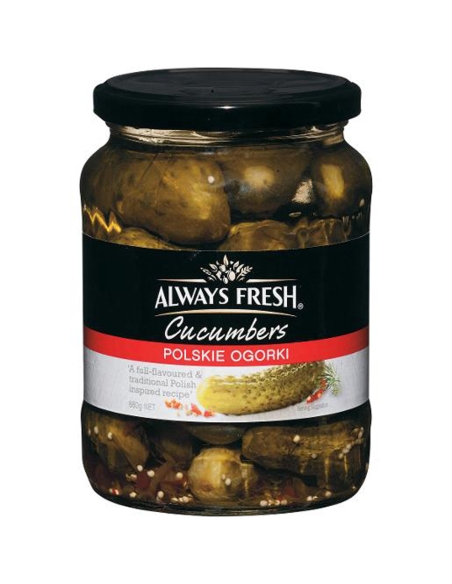 Always Fresh Ogórki Polskie Ogórki 680g