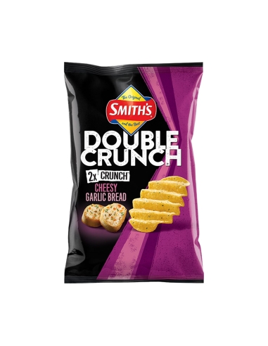 Smith's Double Crunch Cheesy Knoflookbrood 80g x 12