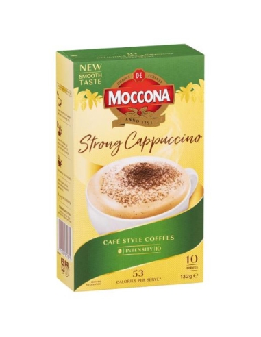Moccona 浓卡布奇诺咖啡袋 10 秒
