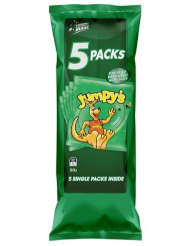 Jumpys Kippen snacks 5 verpakking 90gm x 12