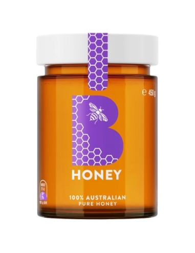 B Honey Australia Miele puro Jar 450gm 
