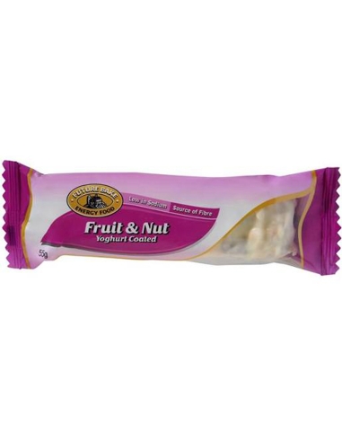 Future Bake Nut Bar Yoghurt Frutta ricoperta e Nut 55gm x 20