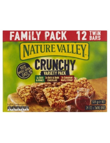 Nature Valley Museli Bar Family Variety Pack 504 gm
