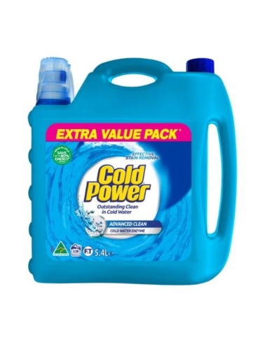 Cold Power 高级洗衣液 5.4l
