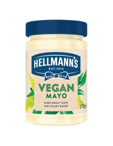 Maionese vegana Hellman 270 g x 6