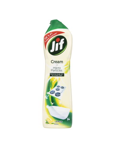 Jif Detergente crema al limone 500 ml x 8