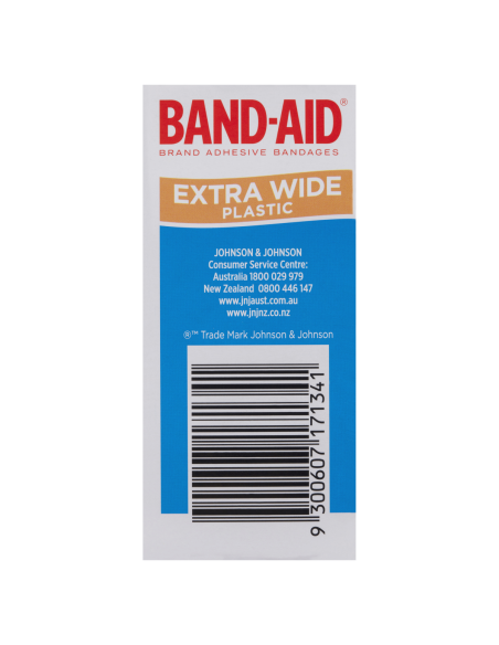 Bandaid Strisce di plastica Extra Va bene 40 Confezione x 6