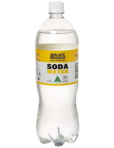 Black & Gold Soda Water 1,25L