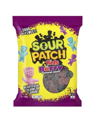 Sour Patch Bambini Berry 190gm x 20