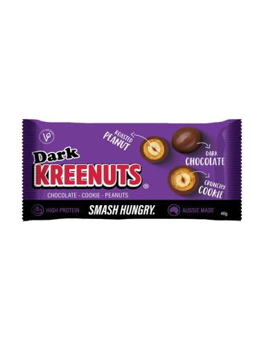 Kreenuts Dark Chocolate Peanuts 38g x 12