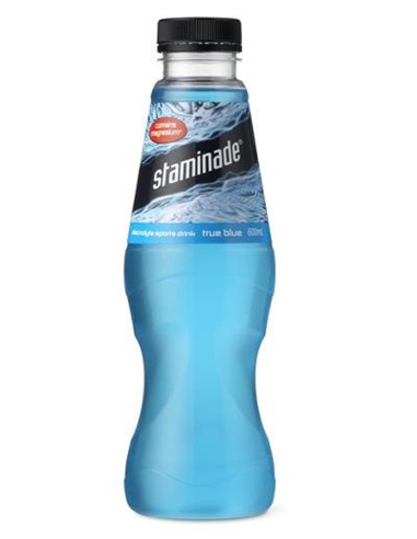 Staminade Verdadera bebida deportiva azul 600ml x 12