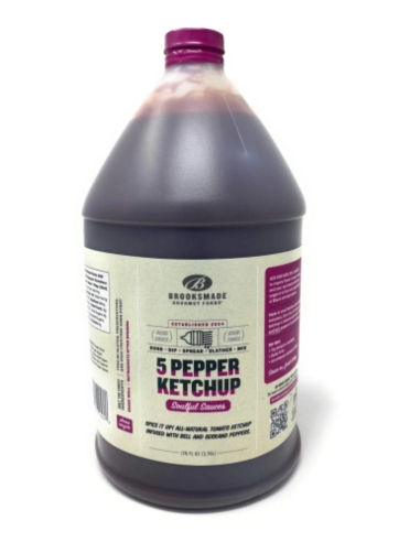 Brooksmade Ketchup aux 5 poivres 3,79 L