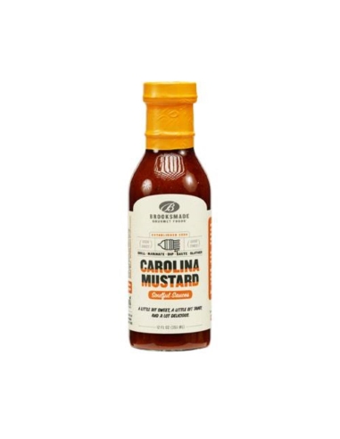 Brooksmade Carolina Mustard BBQ Sauce 355mL