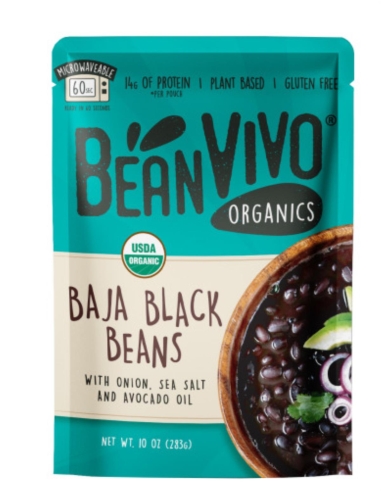 BeanVIVO Organic Baja Black Beans 283 g x 6