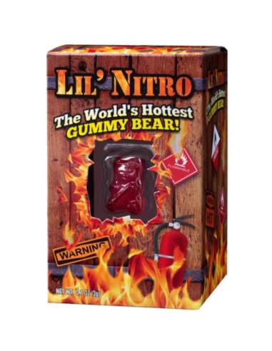 lil' Nitro Worlds Hottest Red Nitro Bear x 12