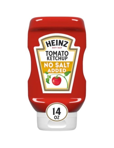Heinz Ketchupは塩397gを加えませんでした
