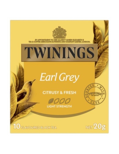 Twinings Sachets de thé Earl Grey Classiques 10s