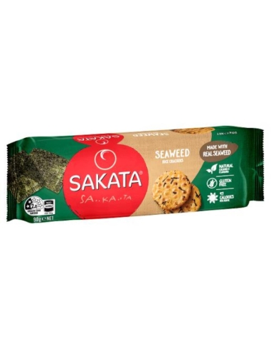 Sakata Seaweed Rice Crackers 90gm