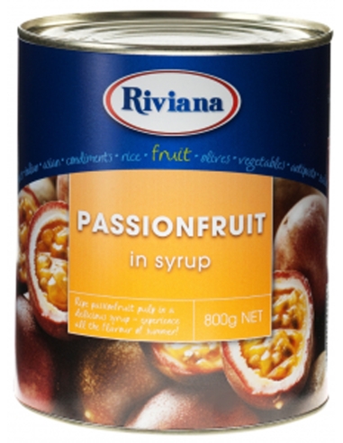 Riviana Passionfruit In Syrup 800gm