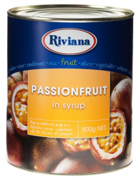 Riviana Passionfruit In Syrup 800gm x 1