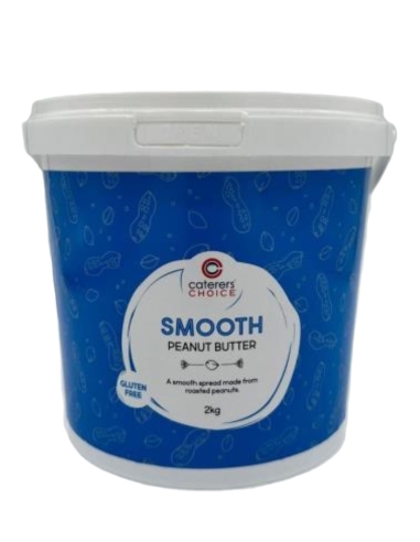 Caterers Choice Peanut Butter Smooth 2 Kg Bucket