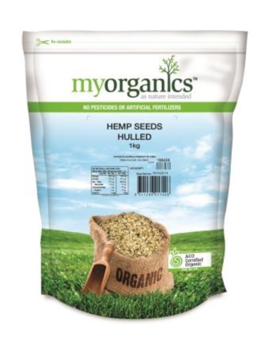 My Organics Graines Hemp 1 Kg Packet
