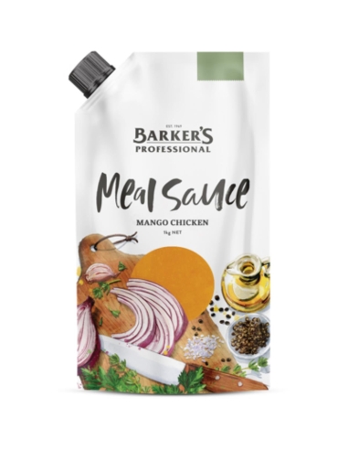 Barkers Salsa Mango Pollo Busta da 1 Kg