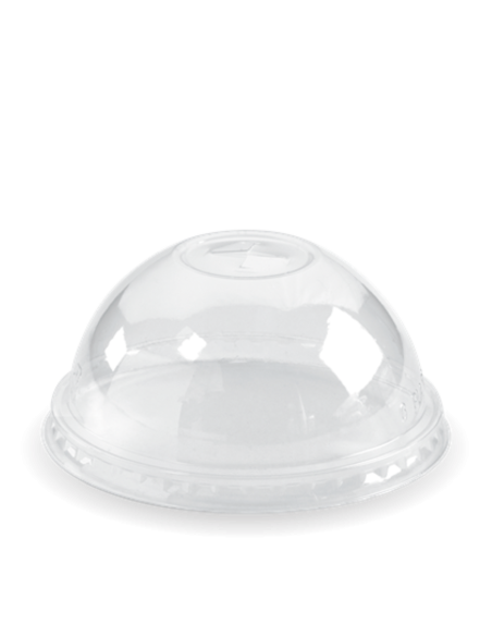 Biopak Lids 穹顶给装300/700ml X Slot Biocup 100 包袖