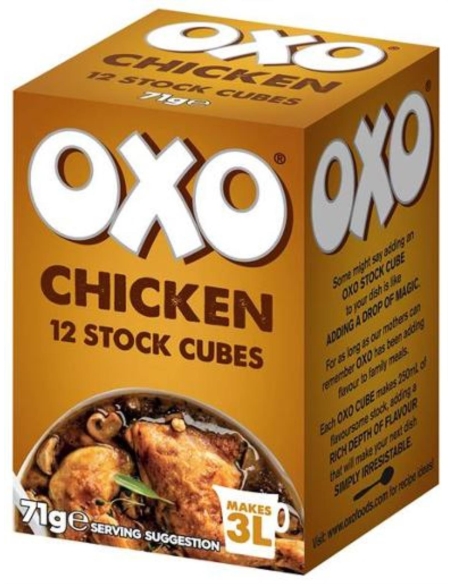 Oxo Kippenbouillonblokjes 12s x 1