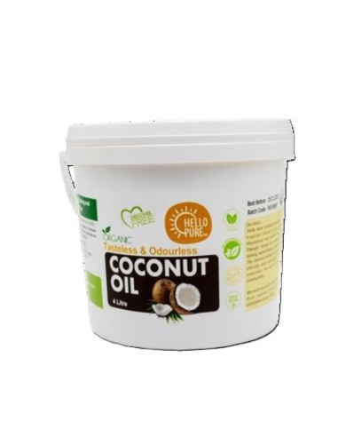 Ciao pure Oil Coconut Purified & Deodorised Organic 4L x 1