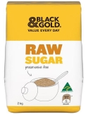 Black & Gold Raw Sugar 2kg x 1