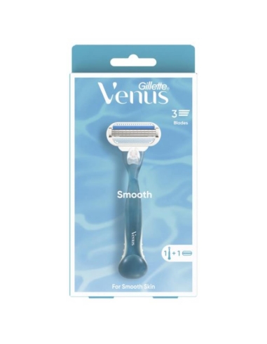 Gillette Venus Smooth Razor + Razor Blade 1 Pack x 6