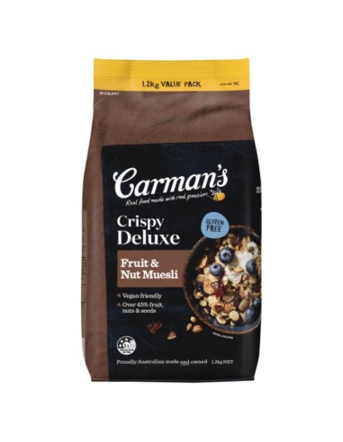 Carmans Deluxe Fruit Muesli 1.2kg x 1