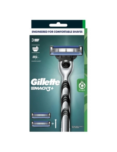 Gillette Mach 3 + Razor 2up 1 Pack x 1