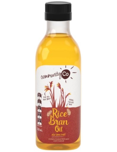 Community Co Rice Bran Oil 500ml x 1