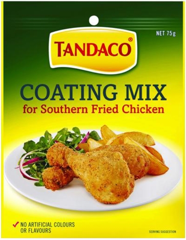 Tandaco Confezione di mix di rivestimento per pollo fritto x 1