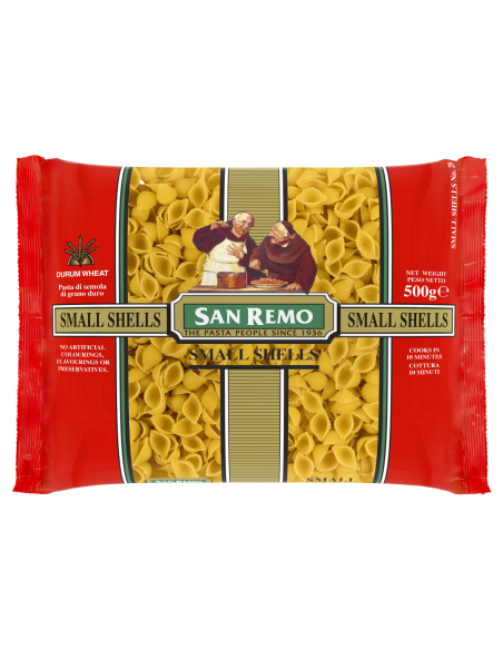 San Remo Pequeñas Shells No 28 500gm x 1