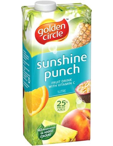 Golden Circle Sunshine Punch Juice 1ltr x 1